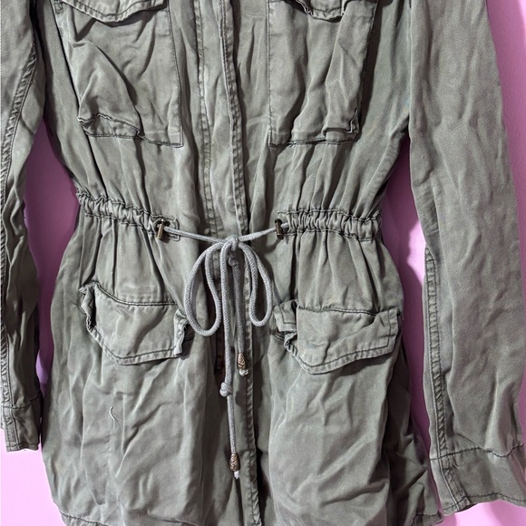 Buffalo David Bitton Green Utility Jacket - Picture 2 of 5